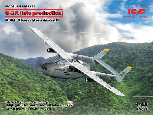 ICM - O-2A USAF Observation Aircraft Late 1:48