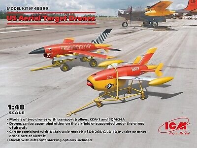 ICM - US Aerial Target Drones 1:48