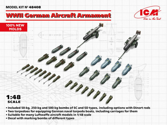 ICM - WW2 German aircraft armament 1:48
