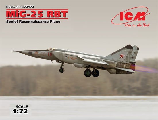 ICM - Soviet MIG25RBT RecnAircrft:72
