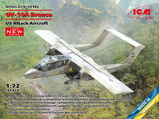 ICM - OV-10A Bronco US Attack Aircraft 1:72