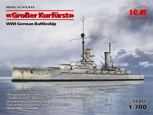 ICM - WWI German Grober Kurfurst 1:700