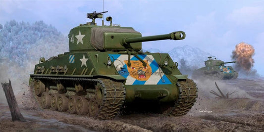 I Love Kit - M4A3E8 Sherman Medium Tank Late 1:16