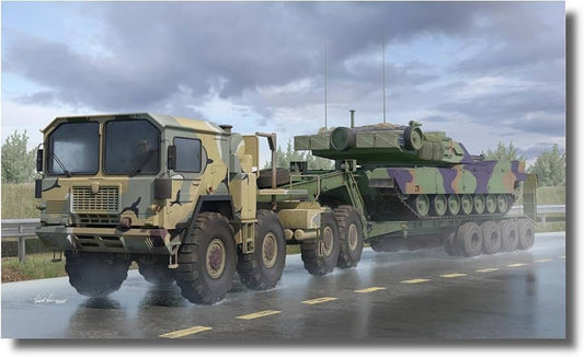 I Love Kit - M1014 w/M747 Semi Trailer 1:35