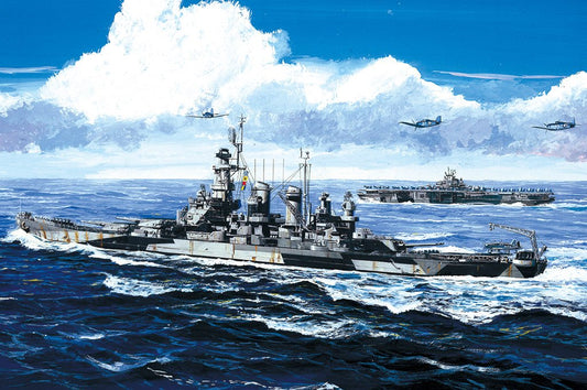 I Love Kit - North Carolina BB-55 Top Grade 1:700