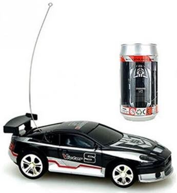 Imex - 1:58 Can R/C Black + Silver 2.4g
