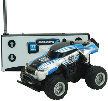 Imex - 1:58 R/C Baja Racer Silver 2.4g