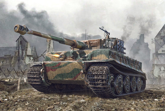 Italeri - Pz.Kpfw. VI Tiger I Ausf. E 1:35 Scale