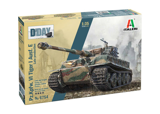 Italeri - Pz.Kpfw. VI Tiger I Ausf. E 1:35 Scale
