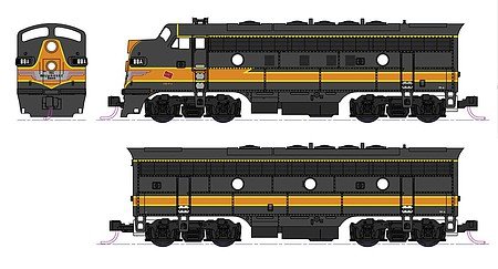 Kato - N EMD F7A+B MR 88A/88B w/snd