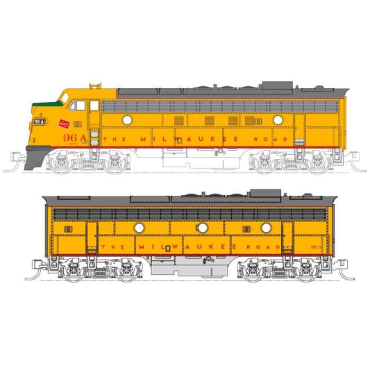 Kato - N EMD FP7A & F7B 2 Loco Set MR 1955