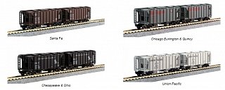 Kato - N Covered Hopper 8-Car Hngr St