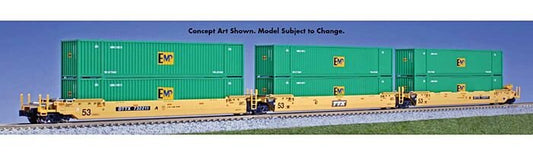 Kato - N Maxi-IV TTXOriginal 3 Car Set w/EMP