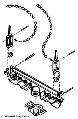 Kadee - HO Log Bunk (Skeleton) Kit