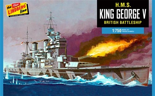Lindberg - Hms King George V 1:750
