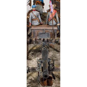 Lindberg - Horsedrawn Artillery Conf 1:16