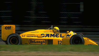 Tameo - SLK097 Lotus 99T Honda - 1987 - White Metal Car Kit - Scale 1:43, Made in Italy