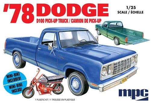 MPC - '78 Dodge D100 Custom P/U 1:25