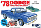 MPC - '78 Dodge D100 Custom P/U 1:25
