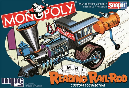 MPC - Monopoly Reading Rail Rod Loco 1:25