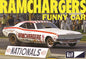 MPC - Ramchargers Dodge Challenger Funny 1:25
