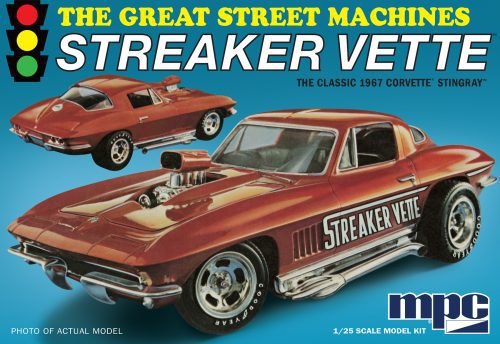 MPC - '67 Chevy Corvette Stingray Streakr 1:25