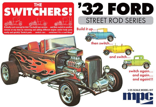 MPC - 1932 Ford Switchers Roadster Coupe 1:25