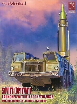 Modelcollect - Soviet Launcher w/R17 9K72 1:72