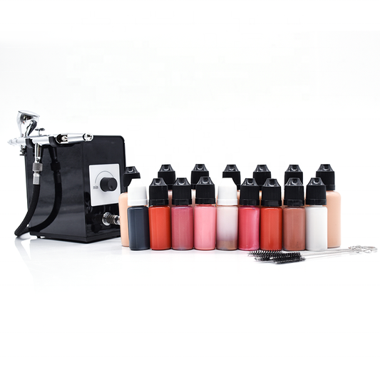 Compact Double-Action Airbrush Set