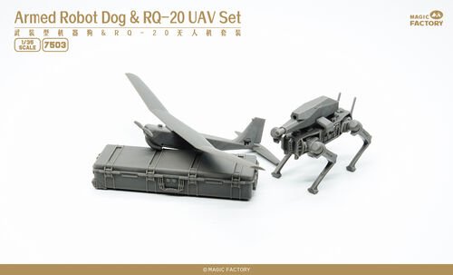 MGF - Armed Robot Dog&RQ-20 UAV 1:35