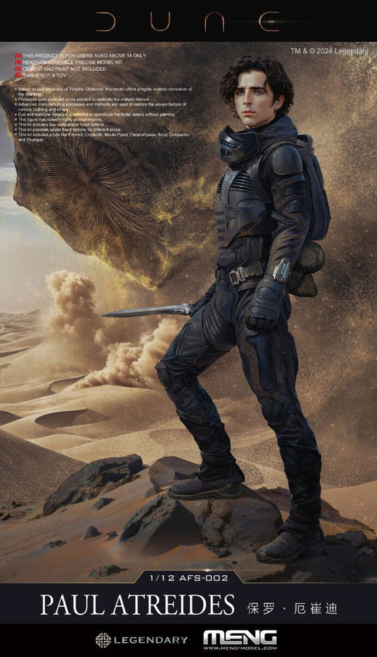 Meng - Dune Paul Atreides Deluxe Version 1:12