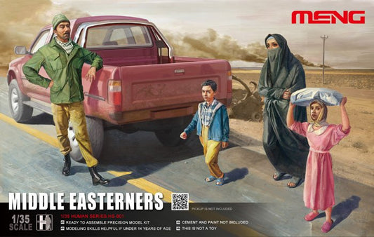 Meng - Middle Easterners Figure Set of4 1:35
