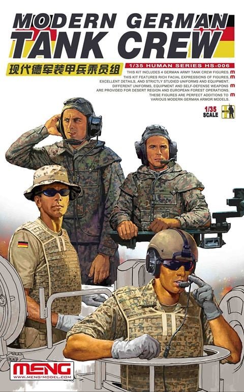 Meng - Modern German Tank Crew 1:35