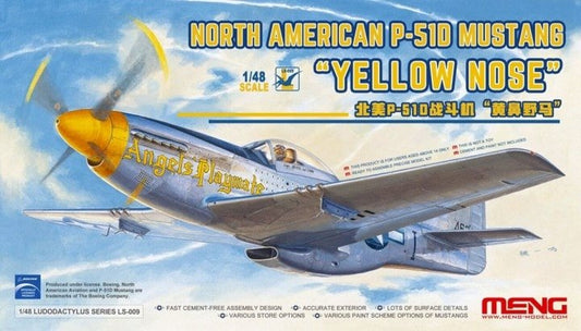 Meng - NA P-51D Mustang Yellow 1:48