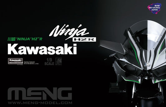 Meng - Kawasaki Ninja H2R Pre-Colored Ed 1:9