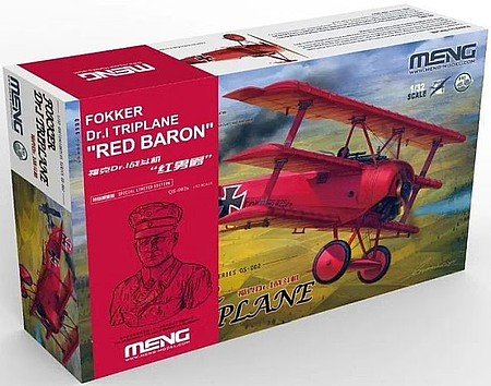 Meng - Fokker Dr.I Triplane w/bust 1:32