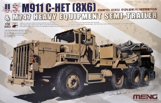 Meng - US M911 C-Het & M747 Semi 1:35