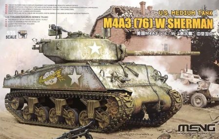 Meng - M4A3(76)W Sherman Tank 1:35