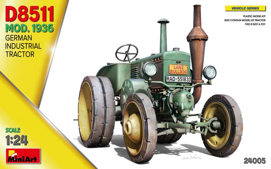Mini Art - German Ind.Tractor D8511 1936 1:24