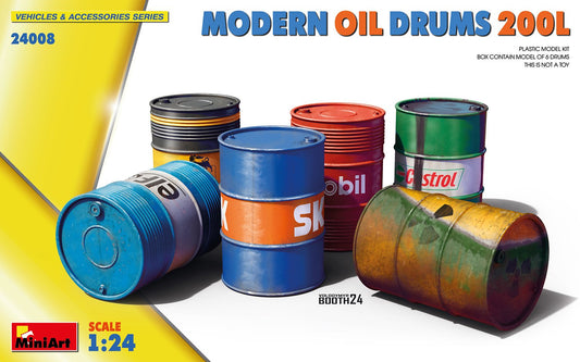 Mini Art - Modern Oil Drums 200l 1:24