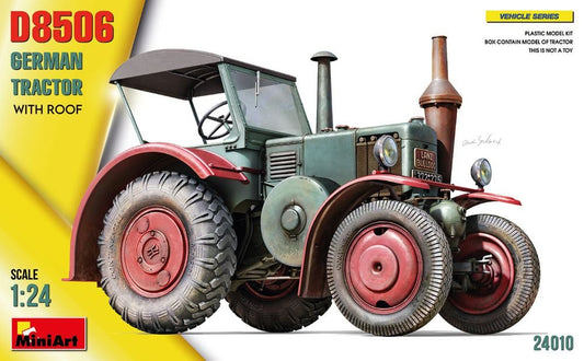 Mini Art - German D8506 Tractor w/Roof 1:24