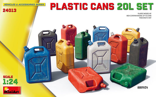 Mini Art - Plastic Fuel/Water 20 Litre Cans 1:24