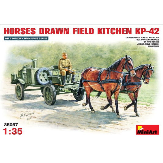 Mini Art - HORSE DRAWN FIELD KITCHEN 1:35