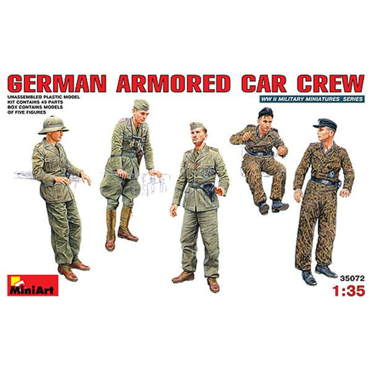 Mini Art - GERMAN ARMORED CAR CREW 1:35