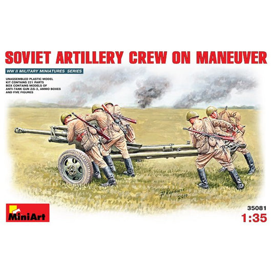 Mini Art - SOVIET ARTILLERY CREW 1:35