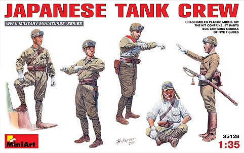 Mini Art - Japanese Tank Crew 1:35