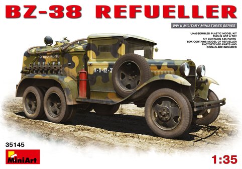 Mini Art - BZ-38 Refueller Truck 1:35