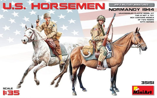 Mini Art - US Horsemen Normandy 1944 1:35