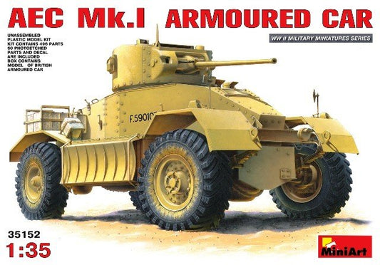 Mini Art - Aec Mk.I Armoured Car 1:35