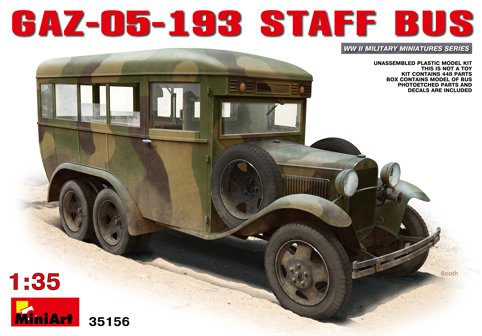 Mini Art - GaZ-05-193 Staff Bus 1:35